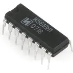 К561ЛН1 (2014г.), 6 логических элементов "HЕ" с блокировкой и запретом