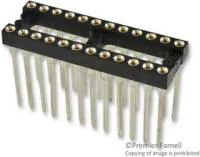 123-93-324-41-001000, DIP SOCKET, 24 POSITION, THROUGH HOLE