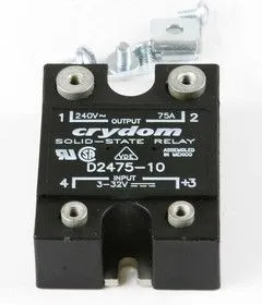 D2475-10, Реле 3-32VDC, 75A/240 VAC