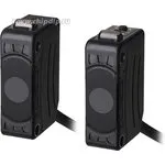 BJ15M-TDT Фотодатчик NPN, миниатюрный, NO или NC, 15м, пересечение луча, 12-24VDC