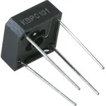 KBPC101 (BR31), Диодный мост 2А 100В [KBPC1]
