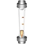 198807005, Variable Area Flow Meter for Liquid, 20 L/h Min, 200 L/h Max