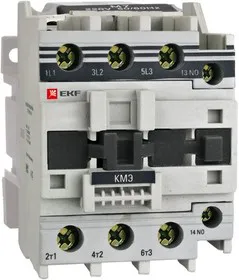 Контактор КМЭ 40А 220В NO+NC EKF ctr-s-40-220