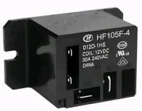 HF105F-4/012D-1HS (TR91F-12VDC-SA), Реле 1зам. 12VDC/ 30A, 240VAC
