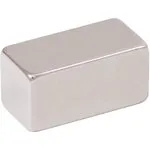 Неодимовый магнит прямоугольник 20х10х10 мм