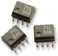 ACPL-074L-000E, Оптопара, с цифровым выходом, 2 канала, 3.75 кВ, 15 Мбод, SOIC, 8 вывод(-ов)