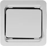 SV-54130-W, Выключатель 1-клавишный, белый 10 А/~250 В