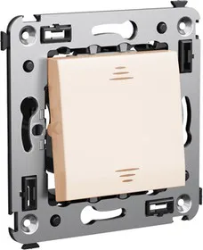 Выключатель 1-кл. СП Avanti Ванильная дымка DKC 4405103