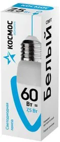 Лампа светодиодная CN 7.5Вт 220В E27 4500К Космос LkecLED7.5wCNE2745
