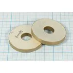 Ультразвуковой излучатель из пьезокерамики, форма кольцо, размер 40xd12x5мм;пэу 40xd12x5кольцо 46,8кГц\PZT8\VOISE