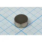 Магнит 12,0x 5,0, цилиндр, Ni