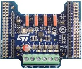 X-NUCLEO-IHM14A1, Расширительная плата, IHM14A1 драйвер шагового двигателя, 7В - 45В, 1.5А, для STM32 Nucleo