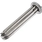 70-0337, Нагревательный элемент для бойлера ТЭН RF64 2,0 кВт (1+1), фланец 64 мм, клеммы под винт, L205мм,REX