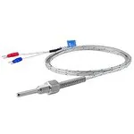 TD-N(K) 4.8 х 150мм х 1.5м х 1/2" датчик температуры с кабелем, исполнение N, спай CA (K), рабочая часть: диаметр 4,8мм, длина 150мм, резьба