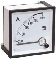 Амперметр Э47 96х96мм 200/5А кл. точн. 1.5 ИЭК IPA20-6-0200-E