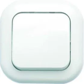 Выключатель 1-кл. СП Валентина 10А IP20 С16-040 бел. Кунцево 7643