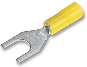 DNF05-3, Клемма типа вилка / ножевая, Серия DNF, 24AWG до 20AWG, 0.5 мм, M3, #5, Нейлон (Полиамид)