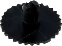 CA14 14003 NEGRO, CA14R1 ручка-колесо чёрн. 16мм