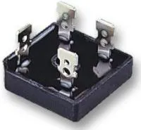 GBPC2501 T0, Мостовой выпрямитель, 1 Фаза, 100 В, 25 А, Модуль, 1.1 В, 4 вывод(-ов)