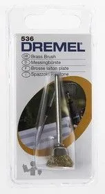 DREMEL 536, Щетка латунная d=13.0мм (2шт)