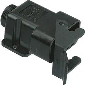 09120080901, Разъем для тяжелых условий, PG16, Base, Panel Mount, Корпус из PC (Поликарбоната), 1 Рычаг