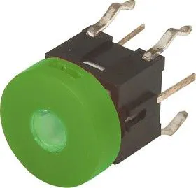 TC002N11ARXNUGUR, Кнопка без фиксации с подсветкой (зеленая/красная) (OBSOLETE)