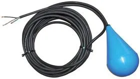 LR08-L10M, Поплавковый переключатель, серия LR08, без ртути, 250В, 15А, 10м кабель
