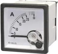 Амперметр 25А 50гц (48х48)