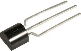 DS18B20-PAR+T&R, Датчик температуры (ИС), 1 провод, Цифровой, 0.5C, -55 C, 100 C, TO-92, 3 вывод(-ов)