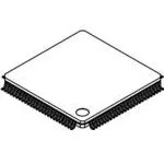LC75806PT-H, Segment Display LCD Driver 5V 100-Pin TQFP Tray