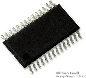 SN65HVS880PWP, Сериализатор с цифровым входом, 8 входов, 1МБ/с, 18В до 30В, TSSOP-28