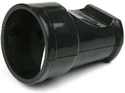 MAKEL 10054 штепсель черный, Штепсель