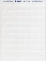 LAT-17-361, Маркировка кабельная самоклеющаяся (1лист) (1000/15/1)