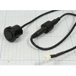 Ультразвуковой сенсор для Парктроников 40кГц, 19x19мм с несимметричной диаграммой направленности 100/75град, 12U01-TK054L237Z-01; уп 19x19 W