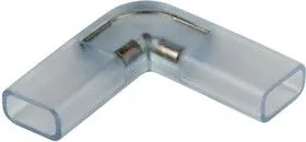 142-052, Муфта соединительная L для светодиодной ленты 220 В 9.5х6 мм