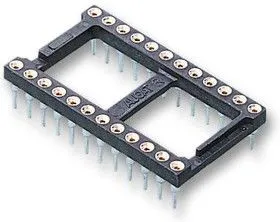2227MC-32-06-06-F1, ИС и гнездо компонента, 32 контакт(-ов), DIP, 2.54 мм, Серия 2227MC, 15.24 мм, Фосфористая Бронза