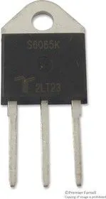S4065KTP, Тиристор, 400 В, 50 мА, 41 А, 65 А, TO-218AC, 3 вывод(-ов)