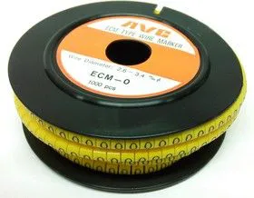 ECM-0 R-0, Маркировка кабельная, 1000шт