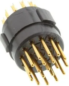 BIS14PLN1920M, CIRCULAR INSERT, PIN, 14-19, SOLDER