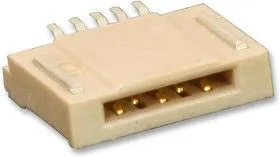 51281-0594, FFC / FPC разъем, 0.5 мм, 5 контакт(-ов), Гнездо, Easy-On 51281 Series, Поверхностный Монтаж