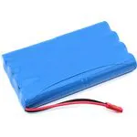 Аккумулятор для радиоуправляемой модели 9.6V 1400mAh Ni-Cd AA Flatpack разъем JST