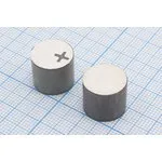 Ультразвуковой пьезоэлемент 14 x12мм, цилиндр, 100кГц, небольшой скол; пэу 14 x12цилиндр100кГц \JYY8-141200Bмал скол