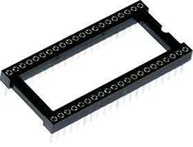 TRSS-42 (DS1001-03-42W), DIP панель цанговая 42-контактная шаг 1.778мм широкая