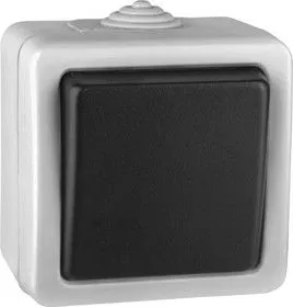 V01-43-P11-S (Переключатель/ выкл.проходной 1-кл. (Grey), в сб. Marin)