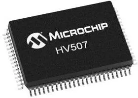 HV507PG-G, Регистр сдвига, HV507, Последовательный в Параллельный, 1 Элемент, 64 бит, QFP, 80 вывод(-ов)