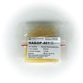 Мини-набор 401, Набор термоусадочной трубки с клеевым слоем