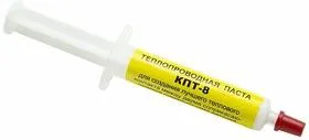 09-3751, Паста теплопроводная КПТ-8 , шприц, 2 мл
