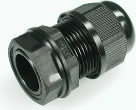 1001M2012-B (MGB20M-12B-ST), Ввод кабельный, полиамид, черный