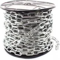 Цепь короткозвенная DIN766 6мм оцинк. (уп.25м) Партнер 16130