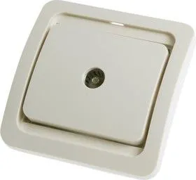 SV-54115-B, Розетка телевизионная одинарная, слоновая кость